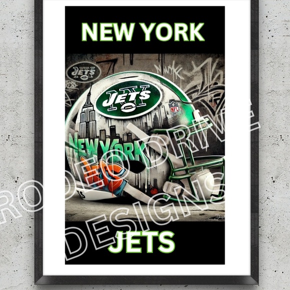 NEW YORK JETS 11X17 POSTER NFL TEAM POSTER NY JETS - Picture 1 of 2